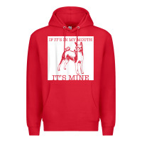 Red basenji funny dog lover gift t shirt Premium Hoodie - lanVoArt