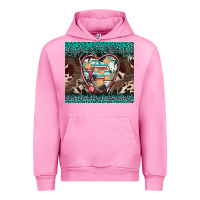 Fuchsia Pink western nurse stethoscope turquoise leopardes Urban Hoodie - BarkalooDesign