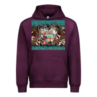 Mauve Wine western nurse stethoscope turquoise leopardes Urban Hoodie - BarkalooDesign