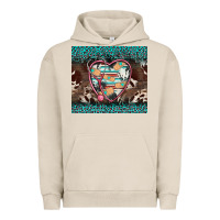 Pigment French Oak western nurse stethoscope turquoise leopardes Urban Hoodie - BarkalooDesign