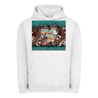 Pigment Lunar Rock western nurse stethoscope turquoise leopardes Urban Hoodie - BarkalooDesign