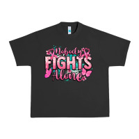 Pigment Black Nobody fights alone Cancer Awareness Urban Heavy Tee - HowdyJamesFarm