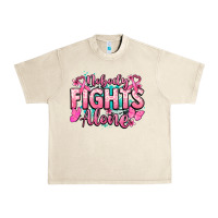 Sandshell Nobody fights alone Cancer Awareness Urban Heavy Tee - HowdyJamesFarm