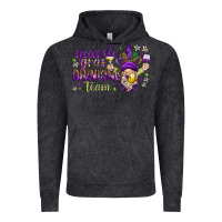 Vintage Black Mardi Gras drinking team with gnome Vintage Hoodie - HowdyJamesFarm