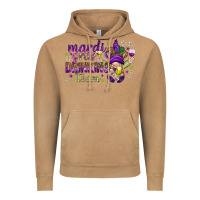 Vintage Camel Mardi Gras drinking team with gnome Vintage Hoodie - HowdyJamesFarm