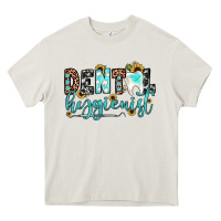 Cream dental hygienist Heavy Core Tee - JahusDesignShop