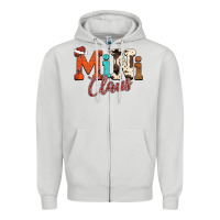 Mini Claus Zipper Hoodie | Teevron