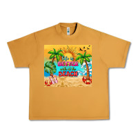 Peanut Butter life is better with at the beach Urban Heavy Tee - TumblerDesignByShophia