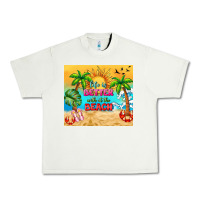 Pistachio life is better with at the beach Urban Heavy Tee - TumblerDesignByShophia