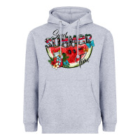 Heather Grey sweet summer time Heavyweight Hoodie - SublimationCraftShop