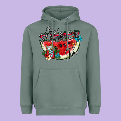 Sweet Summer Time Heavyweight Hoodie Designed By Sublimationcraftshop