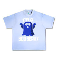 Grape Ice Boo Berry Halloween Funny Blueberry for Berries Fans Premium Urban Heavy Tee - lanVoArt