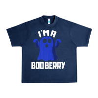 Navy Boo Berry Halloween Funny Blueberry for Berries Fans Premium Urban Heavy Tee - lanVoArt