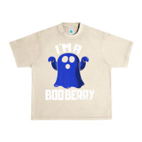 Sandshell Boo Berry Halloween Funny Blueberry for Berries Fans Premium Urban Heavy Tee - lanVoArt