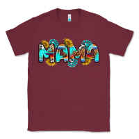 Burgundy western mama Classic Tee - RanaPortraitStore