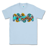 Dusty Blue western mama Classic Tee - RanaPortraitStore