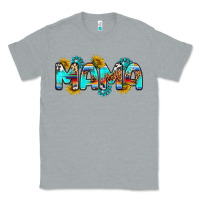 Heather Grey western mama Classic Tee - RanaPortraitStore