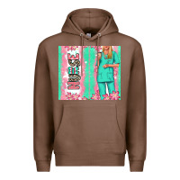 Chestnut nurse  blonde woman Premium Hoodie - RanaPortraitStore