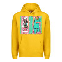 Lemon nurse  blonde woman Premium Hoodie - RanaPortraitStore