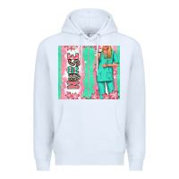 White nurse  blonde woman Premium Hoodie - RanaPortraitStore