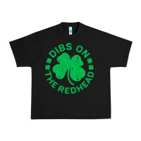 Black dibs on the redhead  st patricks day Urban Heavy Tee - lanVoArt