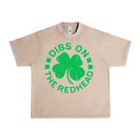 French Oak dibs on the redhead  st patricks day Urban Heavy Tee - lanVoArt