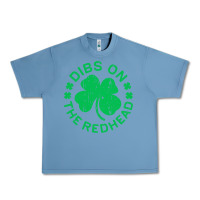 Pebble Blue dibs on the redhead  st patricks day Urban Heavy Tee - lanVoArt