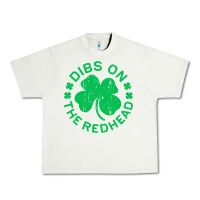 Pistachio dibs on the redhead  st patricks day Urban Heavy Tee - lanVoArt