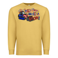 Antique Gold red white and boom Premium Sweatshirt - Artiststas
