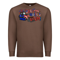 Chestnut red white and boom Premium Sweatshirt - Artiststas