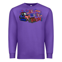 Purple red white and boom Premium Sweatshirt - Artiststas