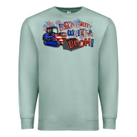 Seafoam red white and boom Premium Sweatshirt - Artiststas