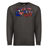 Smoke red white and boom Premium Sweatshirt - Artiststas