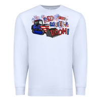 White red white and boom Premium Sweatshirt - Artiststas