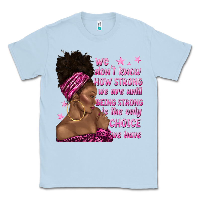 Afro Woman Cancer Classic Tee by texasbilliewilder | Teevron