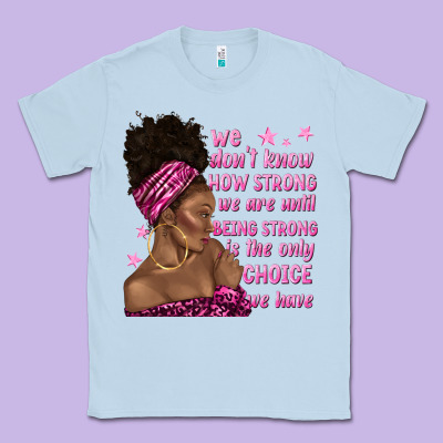 Afro Woman Cancer Classic Tee Designed By Texasbilliewilder
