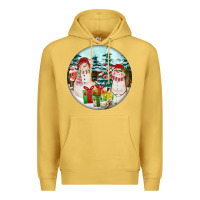 Christmas Snowman Premium Hoodie | Teevron