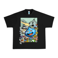 Black dragon quest slime print Urban Heavy Tee - lanVoArt