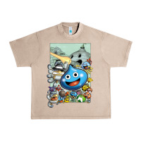 French Oak dragon quest slime print Urban Heavy Tee - lanVoArt