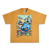 Peanut Butter dragon quest slime print Urban Heavy Tee - lanVoArt