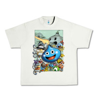Pistachio dragon quest slime print Urban Heavy Tee - lanVoArt