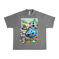 Tornado dragon quest slime print Urban Heavy Tee - lanVoArt