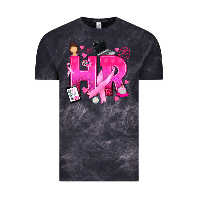 Breast Cancer Hr Human Resources Vintage Tee by texasbilliewilder | Teevron
