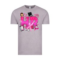 Vintage Zinc breast cancer hr human resources Vintage Tee - texasbilliewilder