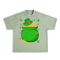 Oil Green ireland leprechaun hat pot of gold irish st patricks day Urban Heavy Tee - lanVoArt