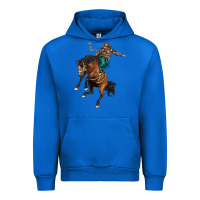 Cobalt western horse rodeo Urban Hoodie - BarkalooDesign