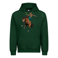 Forest Green western horse rodeo Urban Hoodie - BarkalooDesign