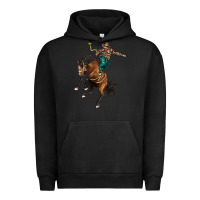 Pigment Black western horse rodeo Urban Hoodie - BarkalooDesign