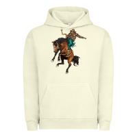 Pigment Pistachio western horse rodeo Urban Hoodie - BarkalooDesign