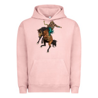 Pigment Salmon western horse rodeo Urban Hoodie - BarkalooDesign
